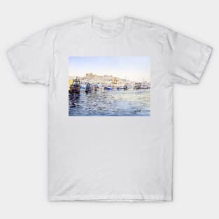 The fishing port of Almeria, Spain T-Shirt